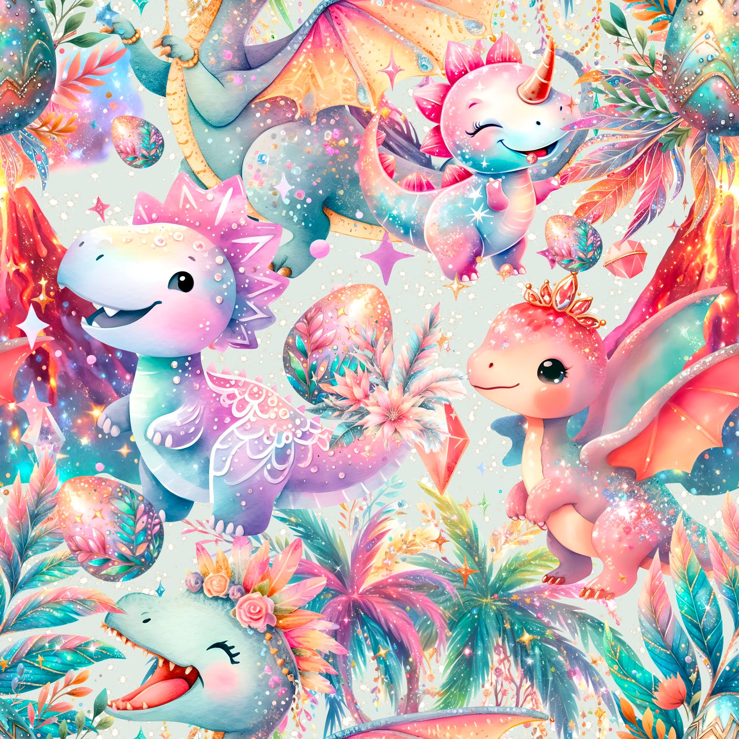 Dino Magic Scrub Set