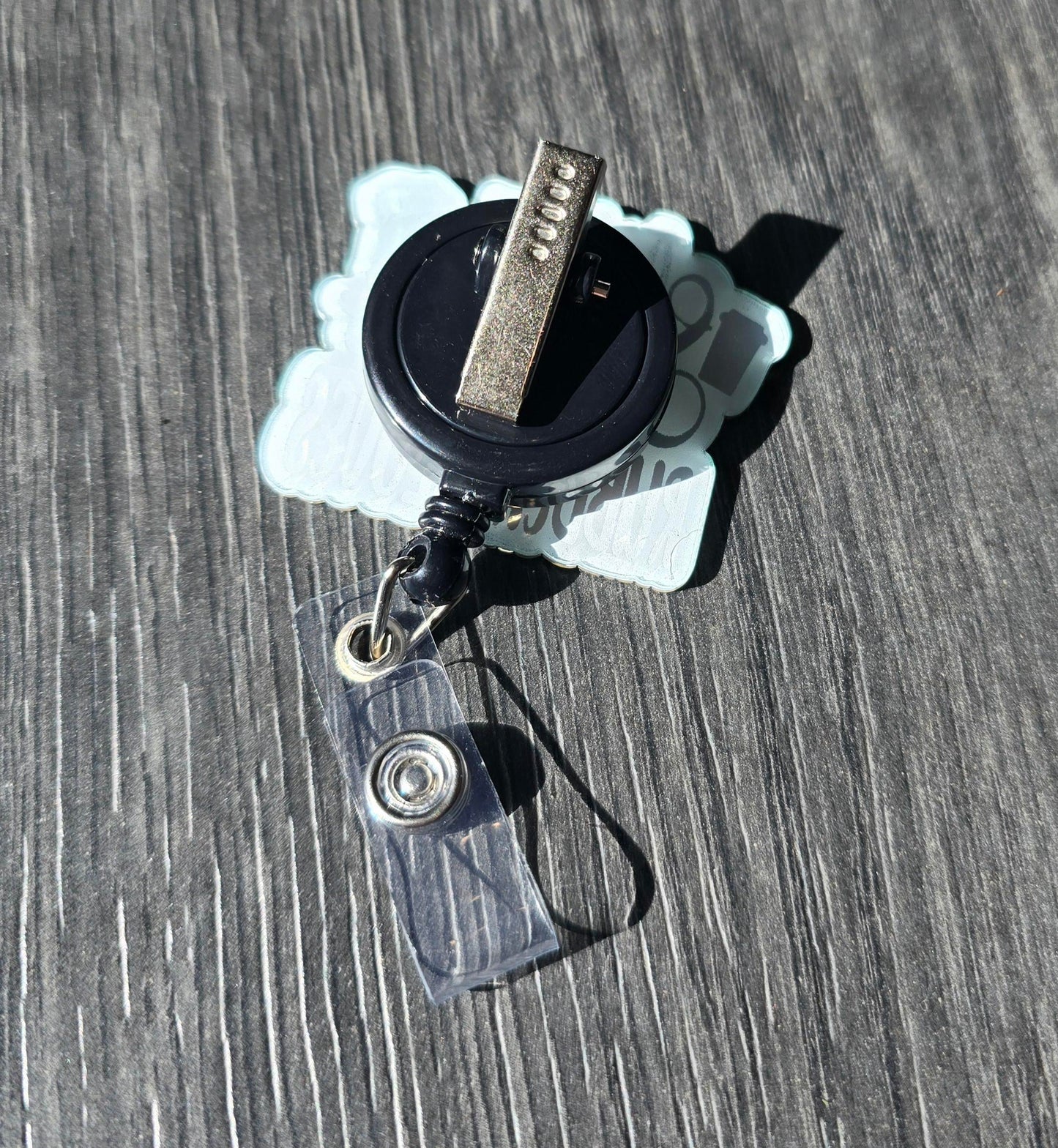 Nurse Badge Reel- I Love Tiny humans