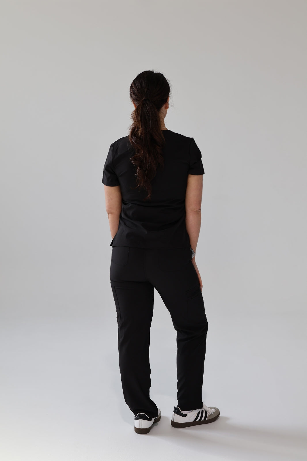 Black Core Scrub Set