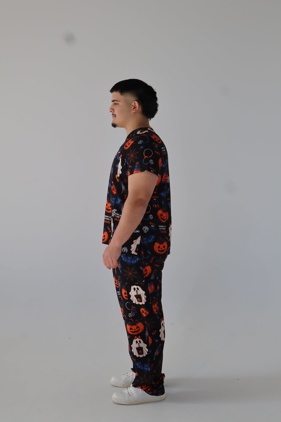 Spooky But Stable Scrub Pant