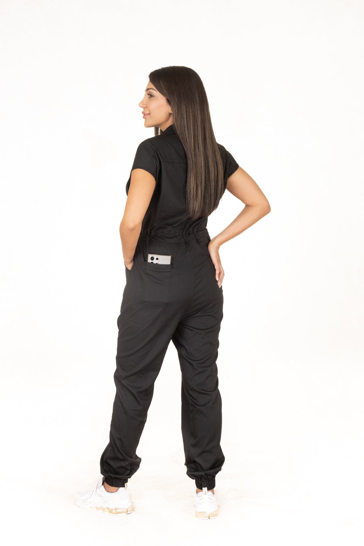 Black Lux Jumpsuit-reduced to clear!!