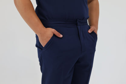 SARTO TAILORED PANT STEEL BLUE