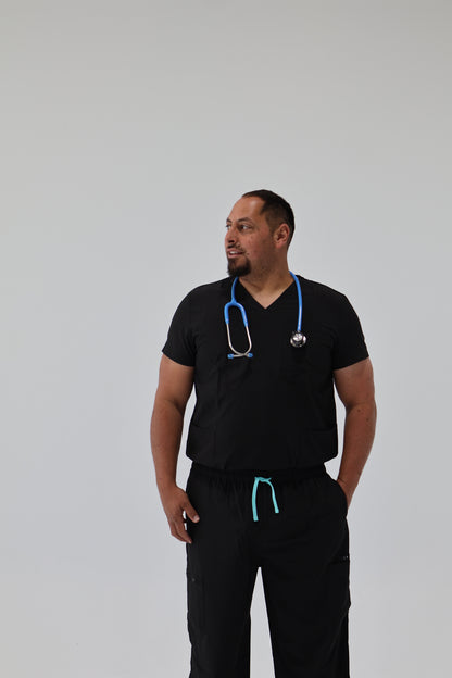 RIVO STRAIGHT PANT STEEL BLUE