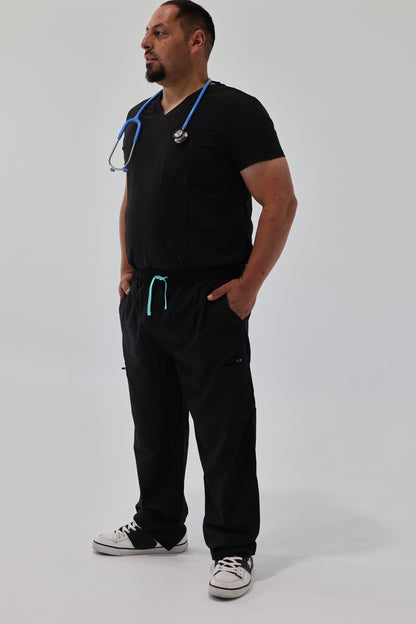 RIVO STRAIGHT PANT STEEL BLUE
