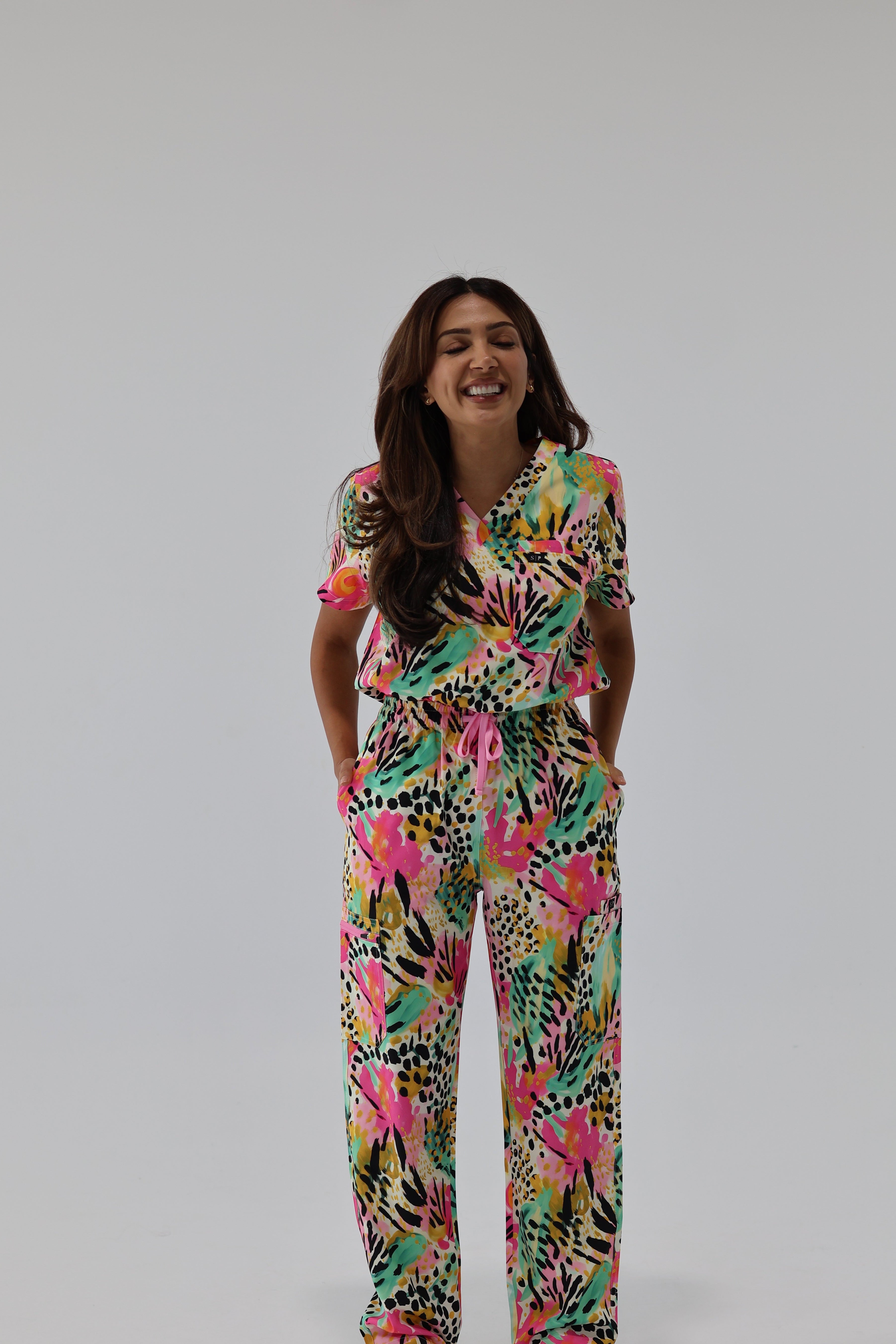 Wild Thing Scrub Top