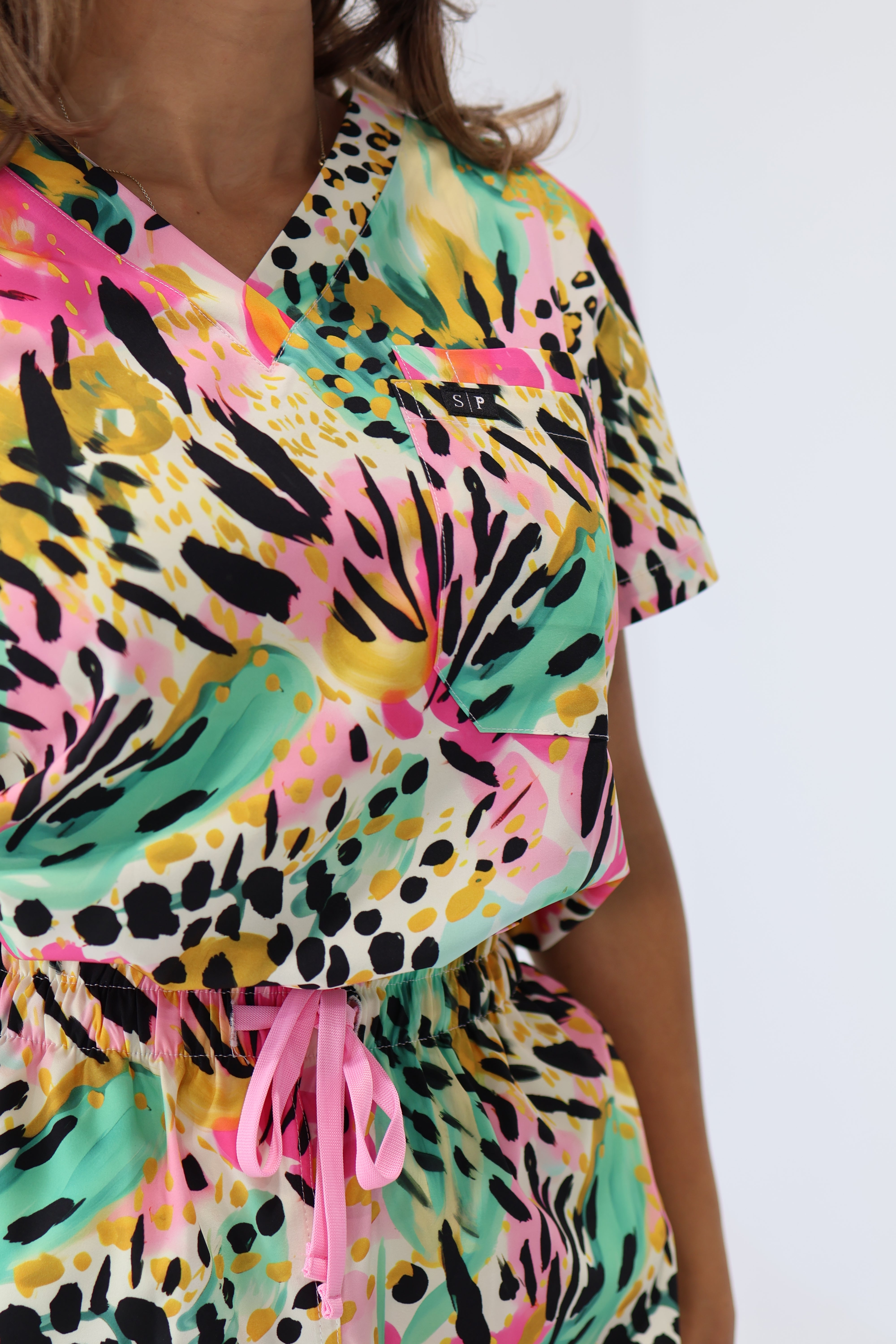 Wild Thing Scrub Top
