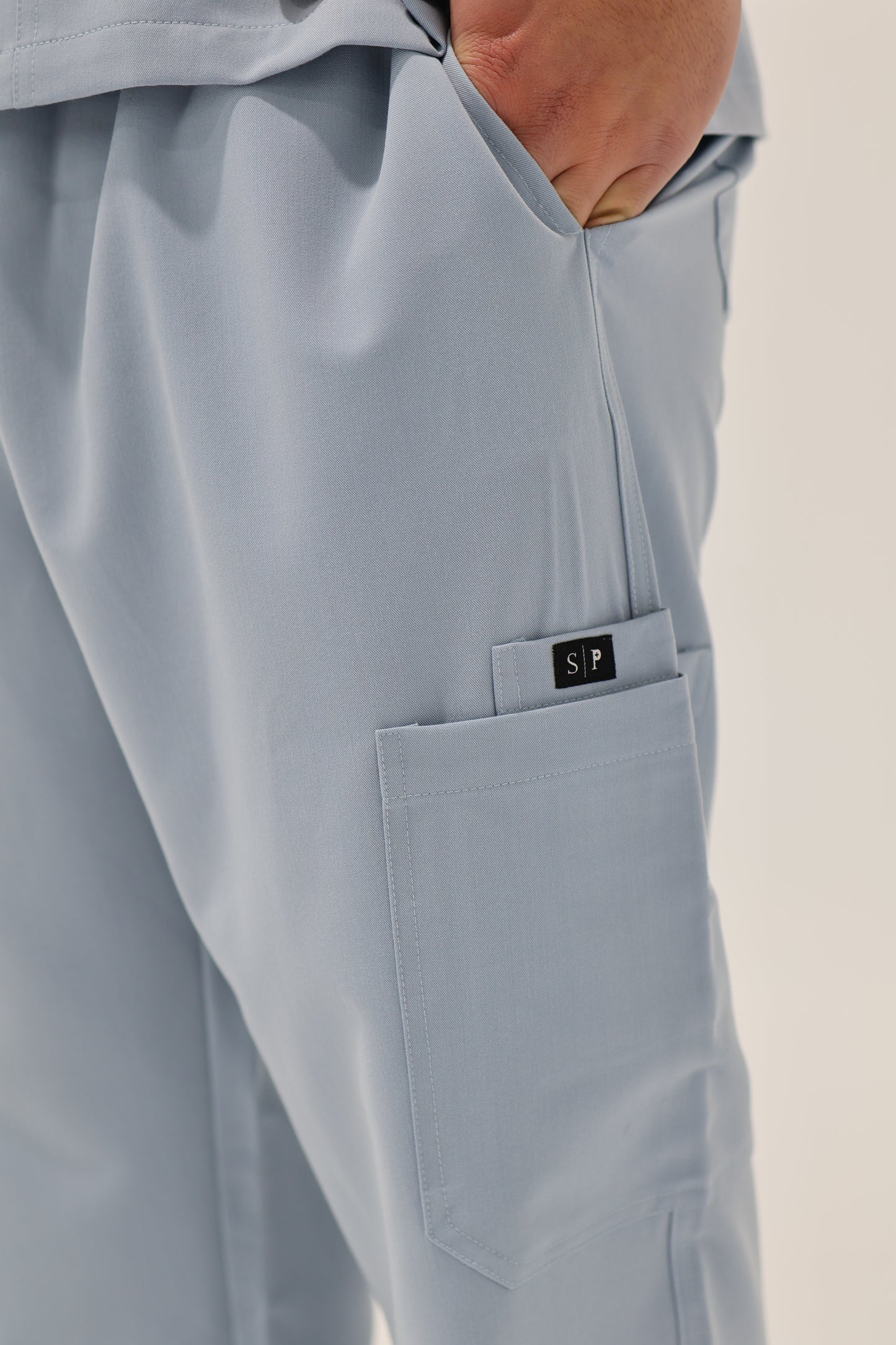 RIVO STRAIGHT PANT STEEL BLUE