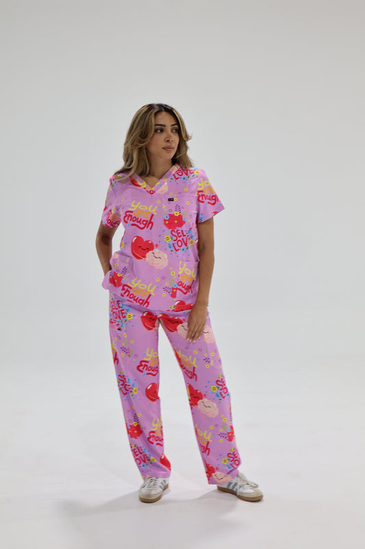 You Are Enough – Limited Edition Mental HealthAwareness Scrubs