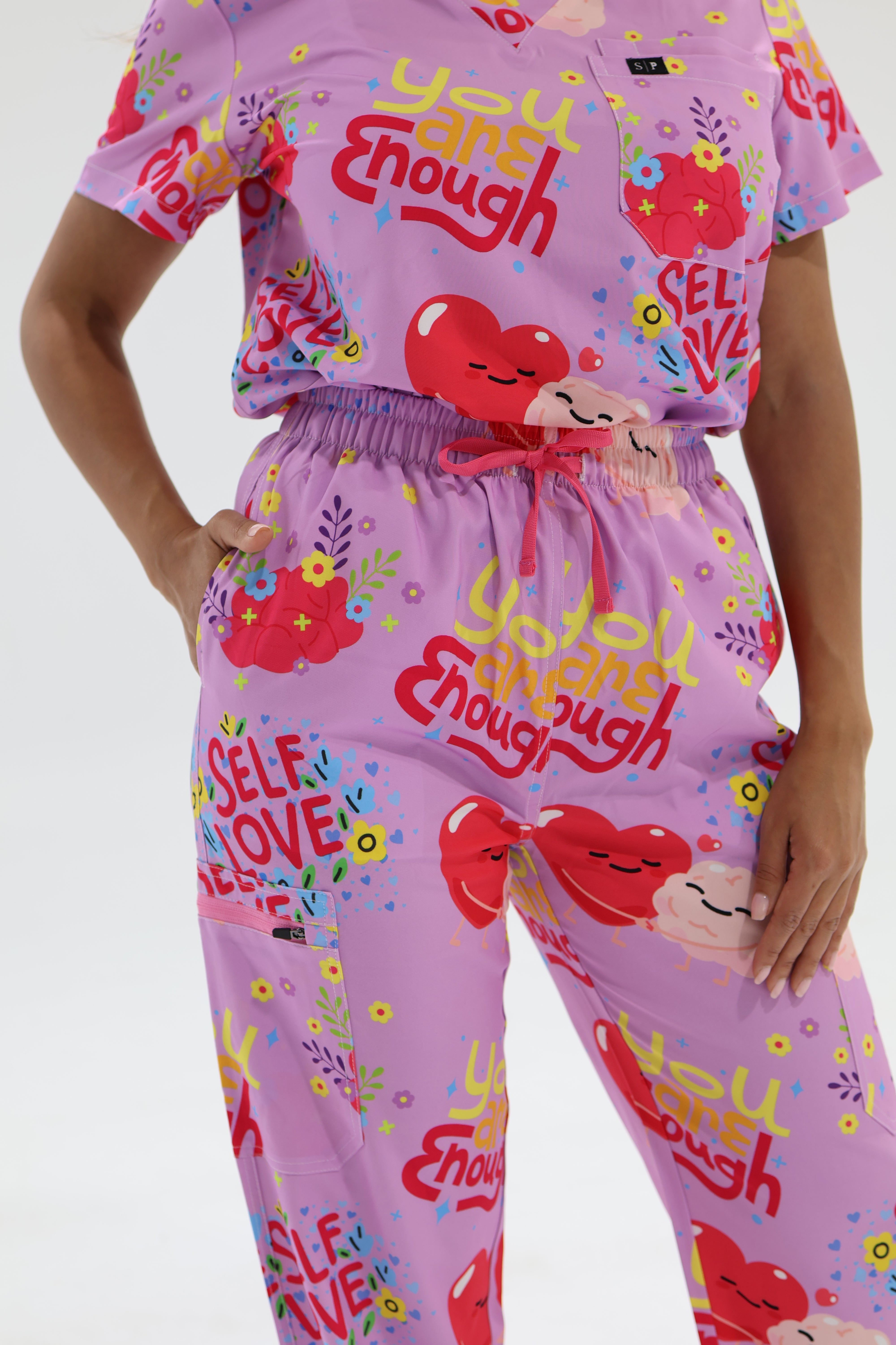 You Are Enough – Limited Edition Mental HealthAwareness Scrubs