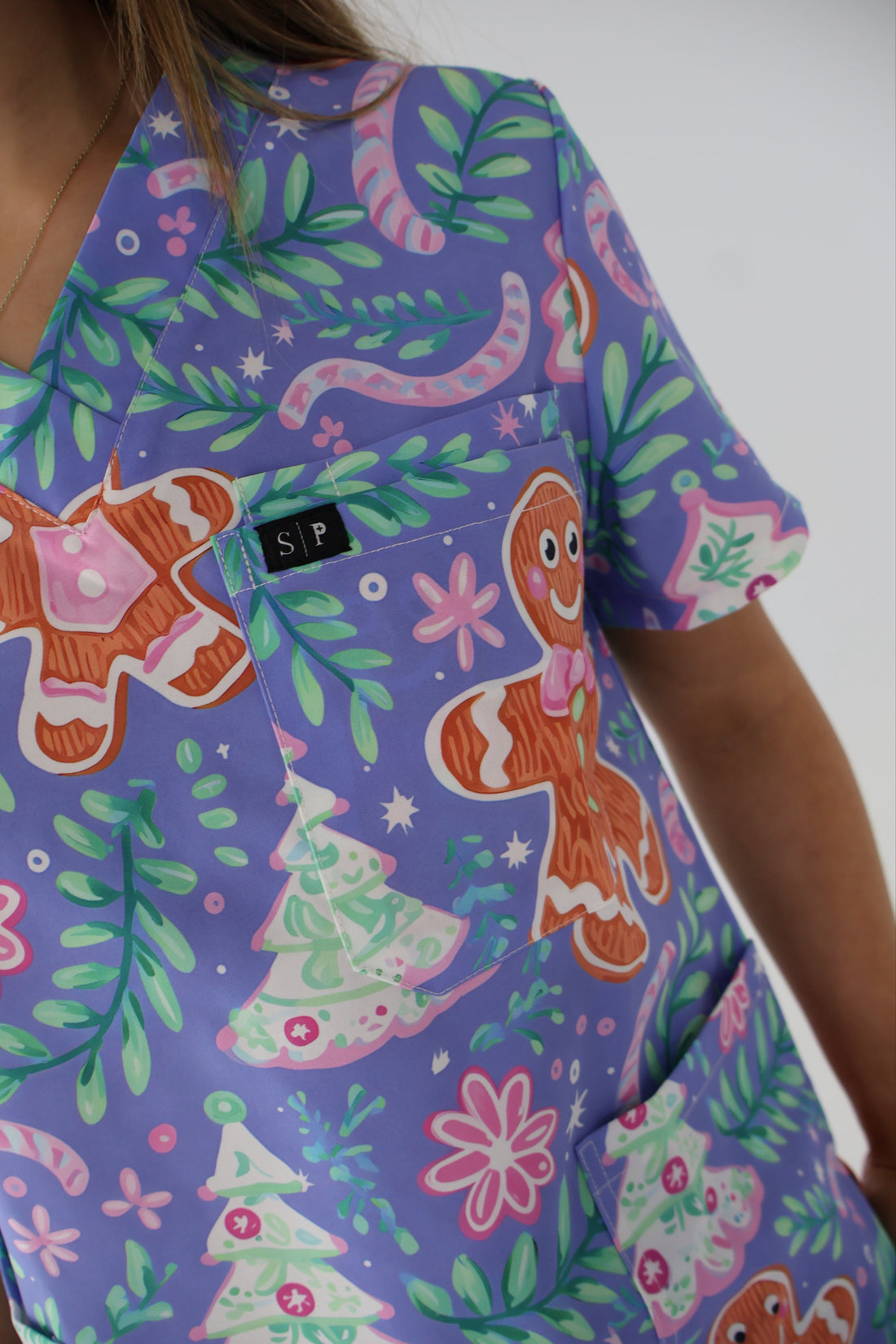 Gingerbread Scrubs Top and Pants Bundle- Pre Order (Arriving 24th Oct)