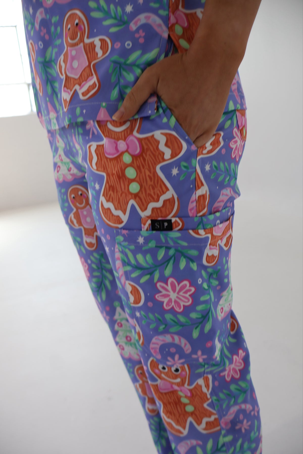 Gingerbread Scrub Pants pre order (ETA 24th oct)