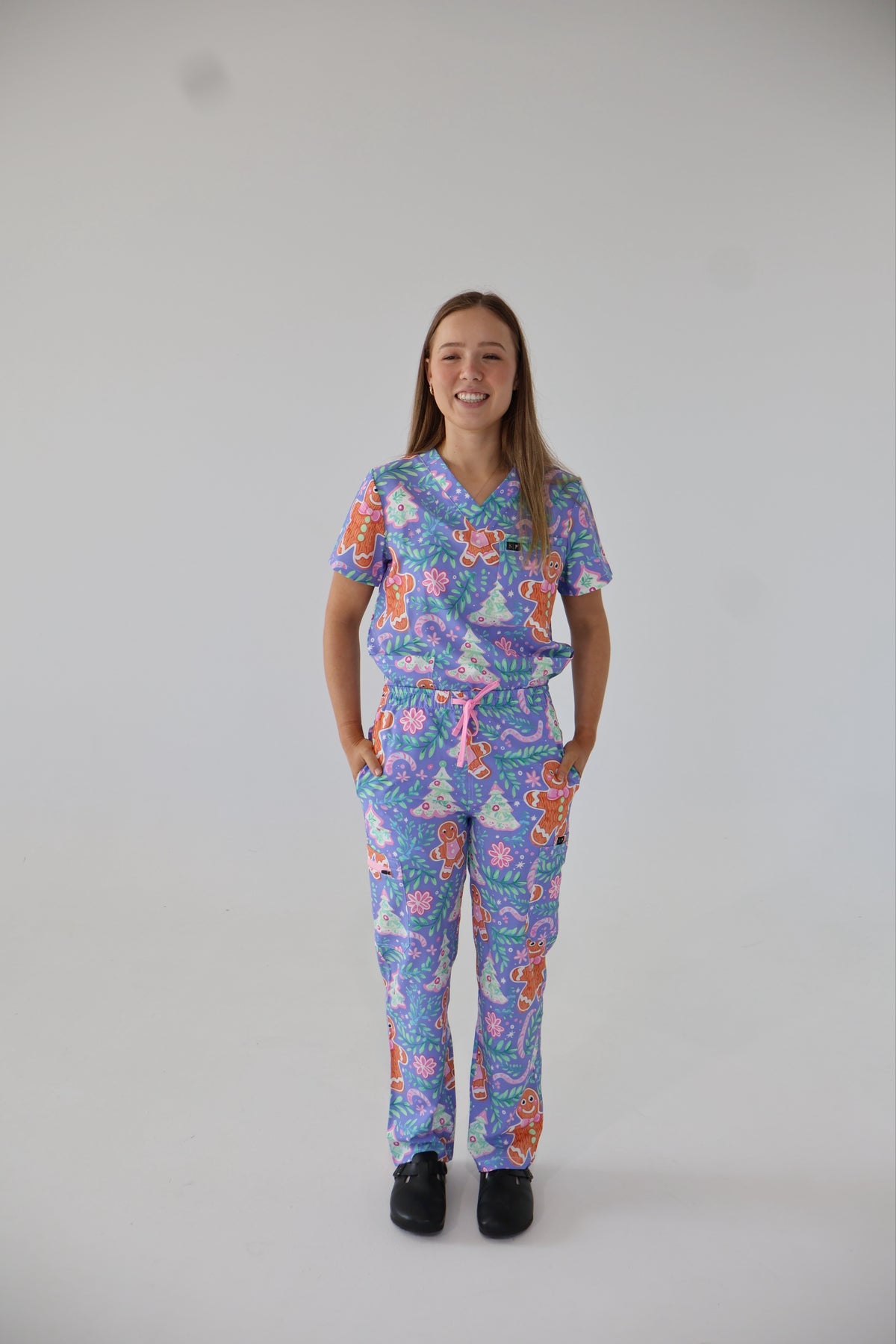 Gingerbread Scrub Pants pre order (ETA 24th oct)