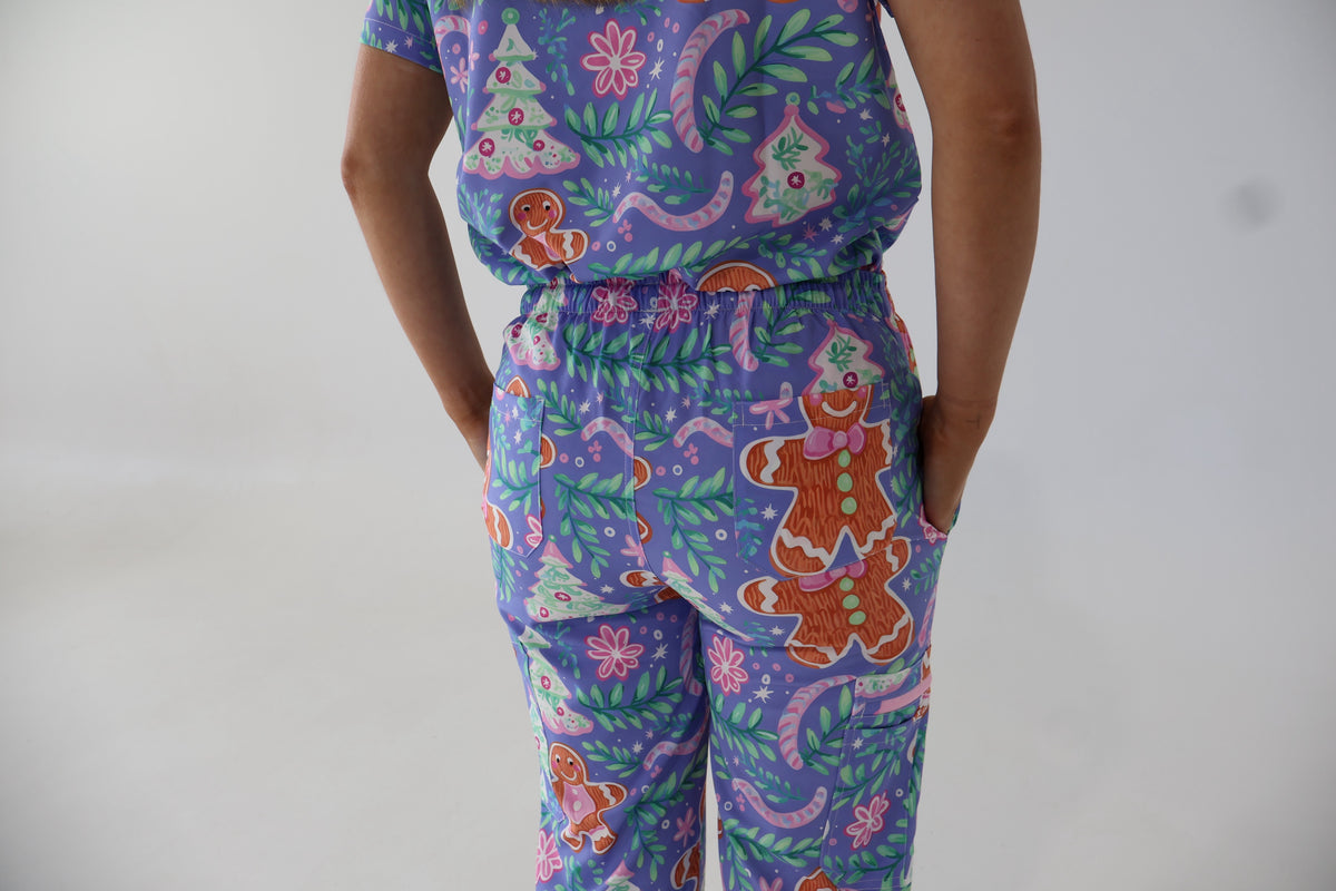 Gingerbread Scrubs Top and Pants Bundle- Pre Order (Arriving 24th Oct)