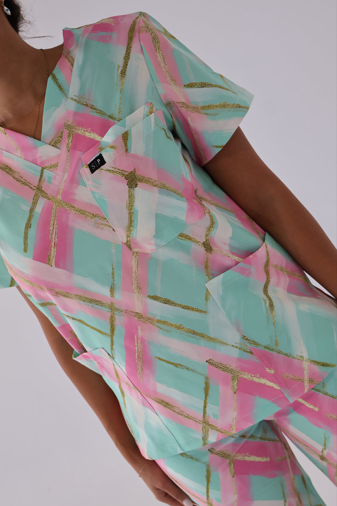 Candy Cane Lane Scrub top and Pant Bundle- Pre Order (Arriving 24th October)