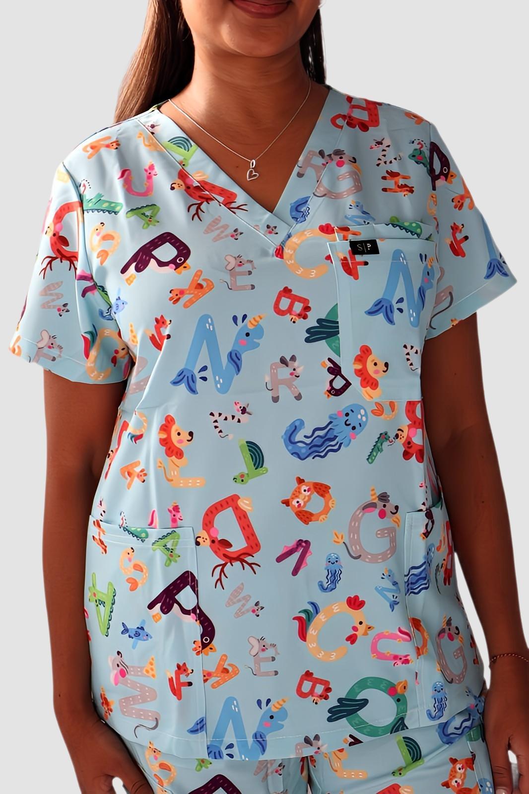 Code ABC Scrub Set