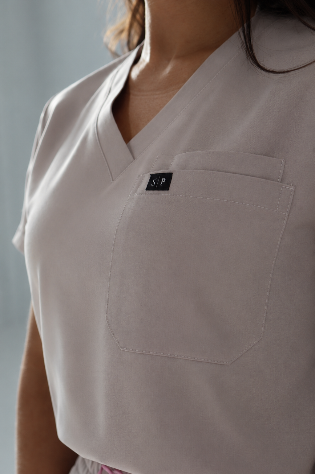 Lina Curved Hem Top