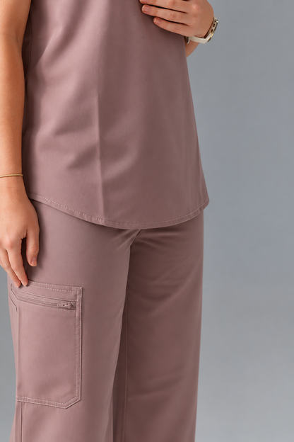Lina Curved Hem Top