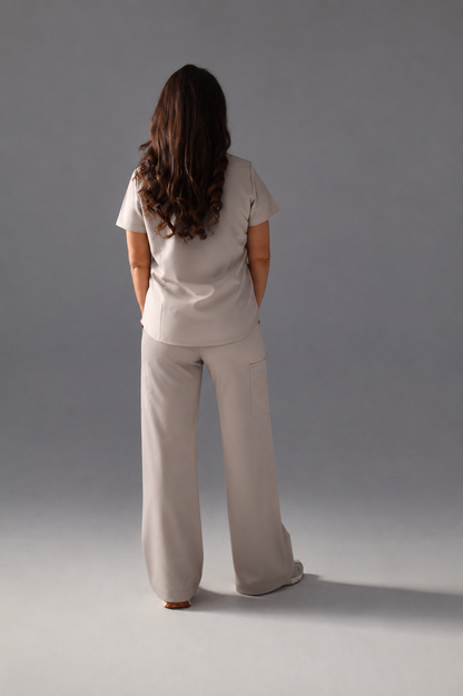 Lina Curved Hem Top